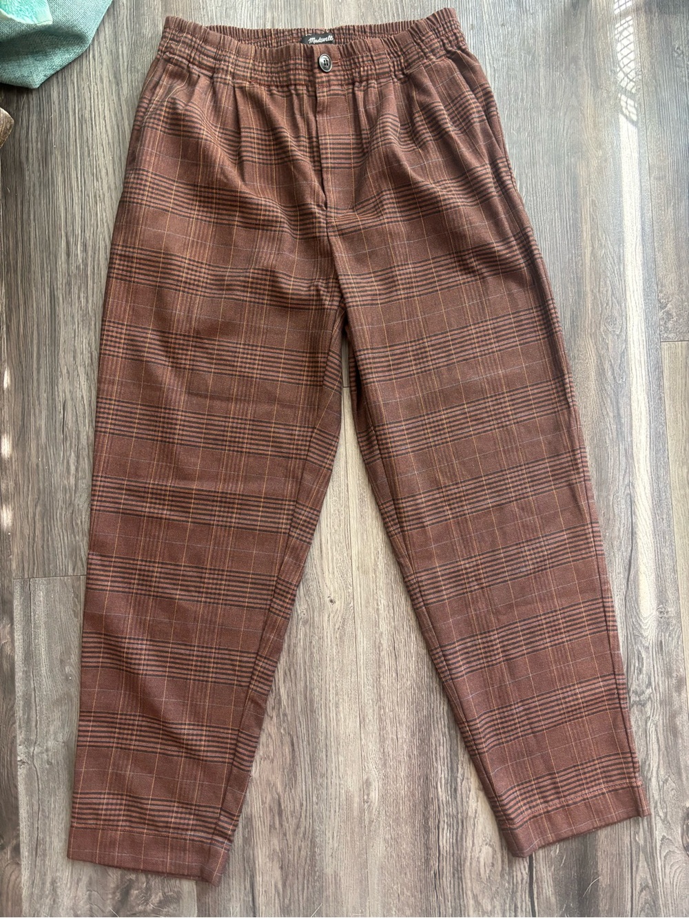 Madewell Plaid Pant